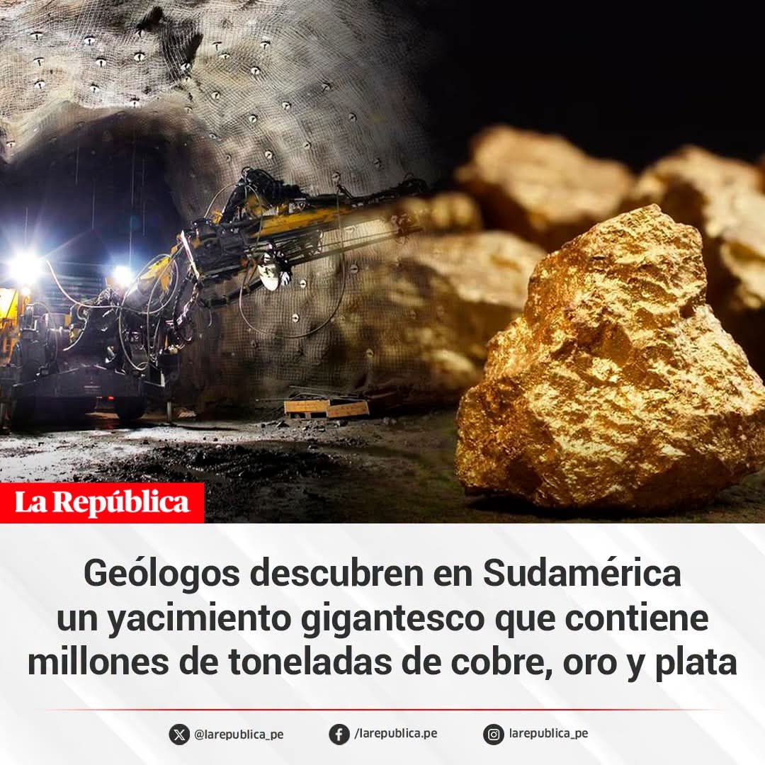 El gigantesco hallazgo de cobre, oro y plata en los Andes