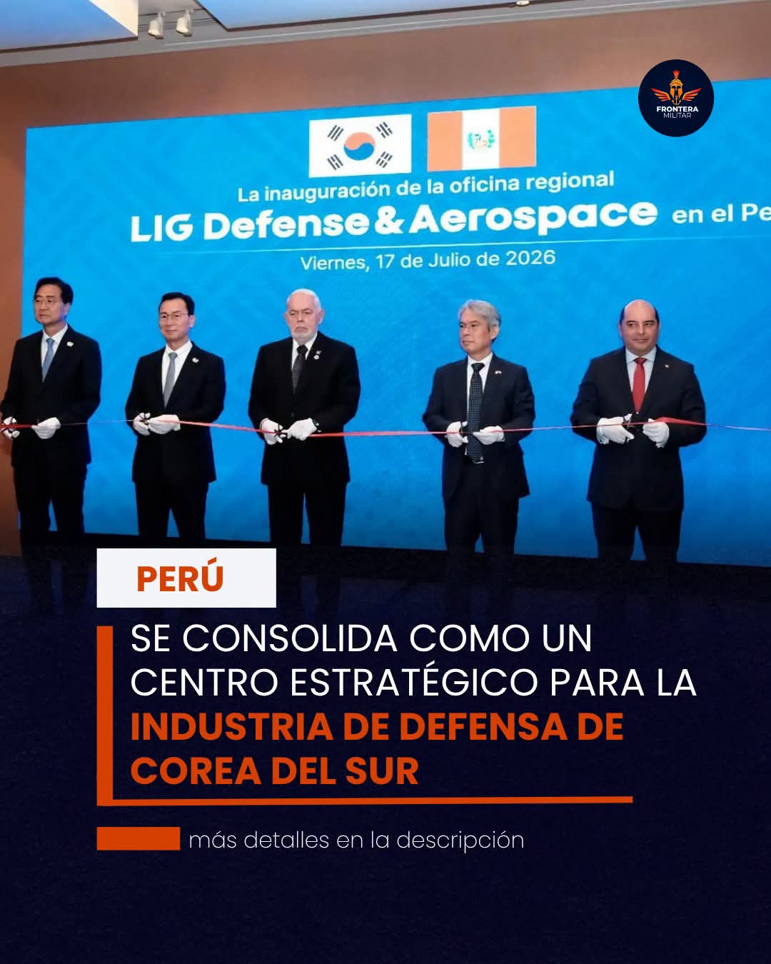 Perú se consolida como nuevo polo estratégico en defensa